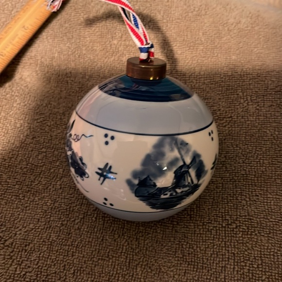 Delft ornament blue and white ornament from Holland ceramic mint condition - Picture 3 of 14